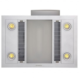 Martec-Linear 3 in 1 Bathroom Heater with Exhaust Fan and LED Lights